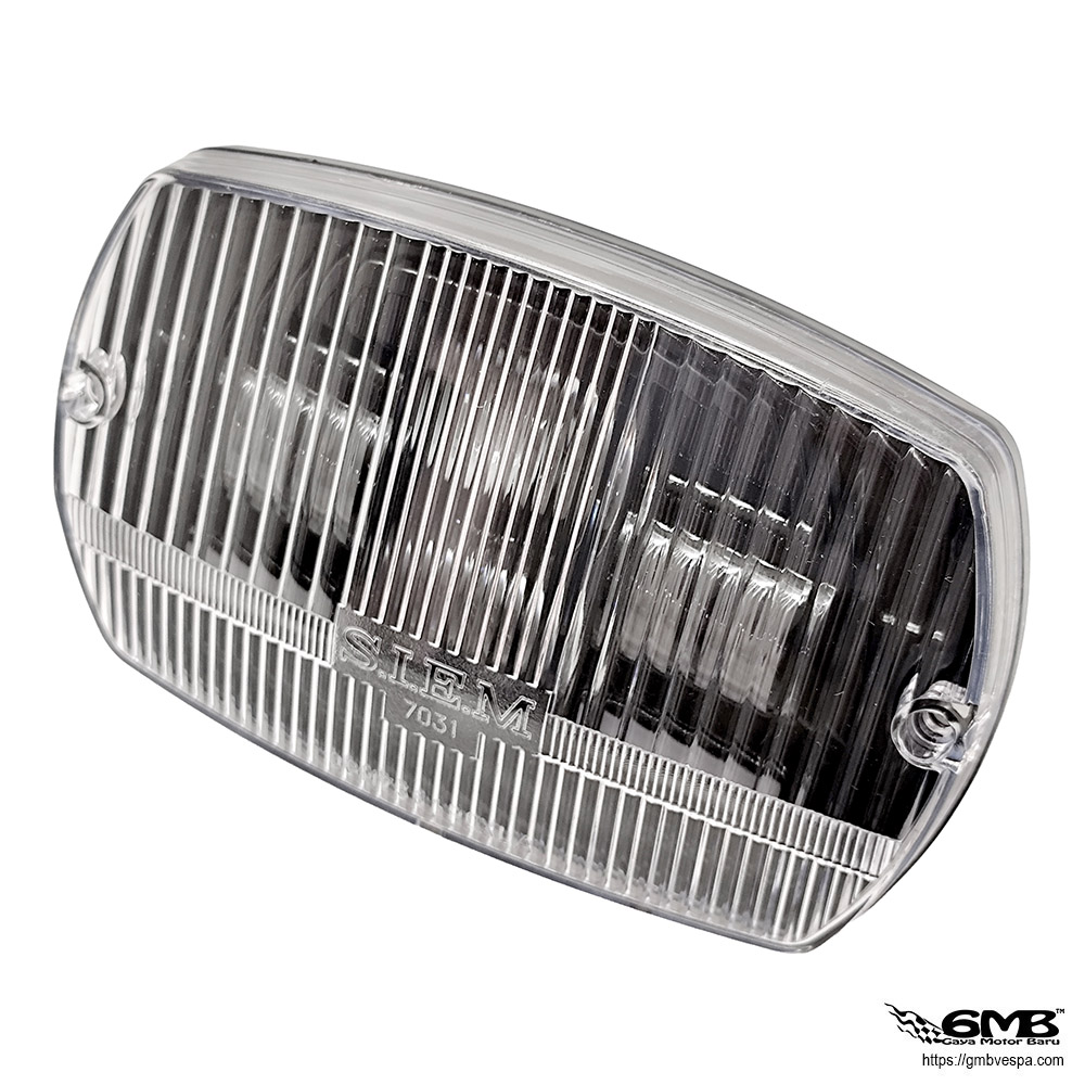 ベスパSIEM製 純正ヘッドライト SIEM Original Headlamp Full LED Set Vespa PTS